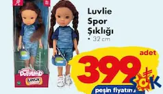 GOKİDY OYUNCAK LUVLİE SPOR ŞIKLIĞI 32 CM